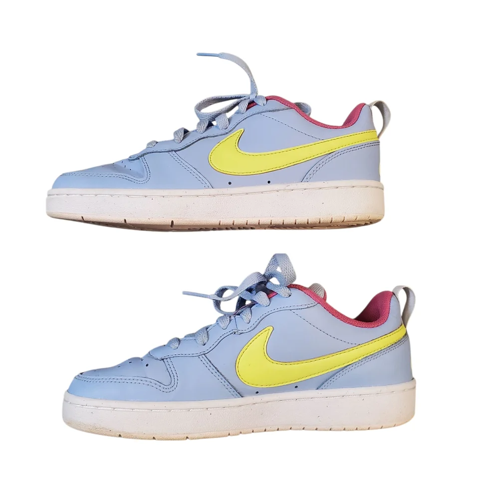 Nike Big Girls Court Borough Low 2 Casual Sneakers 5Y Womens 6.5